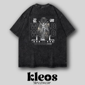 Remera Stone Wash World